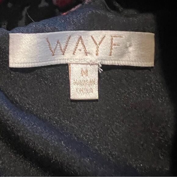 Wayf Sheer Black Burnout Dress. Victorian Steampunk! Size M. Great Condition!! - Picture 9 of 14